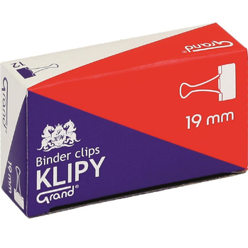 Klipsy biurowe 19mm Grand a`12